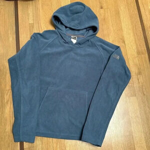 North Face fleece hooded pullover
